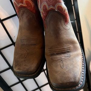 Little boys cowboy boots size 2